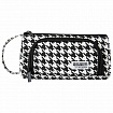 Пенал-косметичка BRAUBERG с ручкой, 1 откидная планка, полиэстер, 22x10х8 см, "Гусиная лапка", 271560