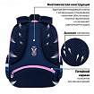 Ранец BRAUBERG FIT, 2 отделения, Night watcher, СВЕТЯЩИЙСЯ, 38х27х14 см, 273108