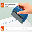Штамп самонаборный 2-строчный, оттиск 70х10 мм, синий без рамки, TRODAT 4916 P2, КАССЫ В КОМПЛЕКТЕ, 32912