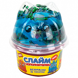 Слайм (лизун) с наполнителем, 200 г, ассорти 5 видов, JOLLY JOT (ДЖОЛИ ДЖОТ), 665948