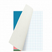 Тетрадь А4, 60 л., BRAUBERG, скоба, клетка, обложка картон, "Color", 404043