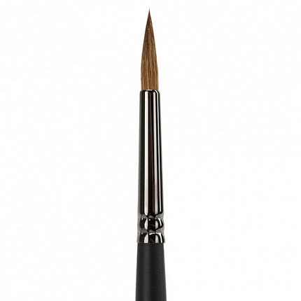 Кисть художественная проф. BRAUBERG ART CLASSIC, колонок, круглая, № 5, короткая ручка, 200934