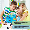 Глобус зоогеографический GLOBEN "Классик Евро", 25 см, с подсветкой, детский, Ке012500270