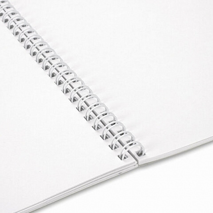 Альбом для рисования А4, 24 л., гребень, обложка картон, BRAUBERG, 195х285 мм, МИКС-1, 107108