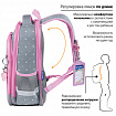 Ранец BRAUBERG QUADRO, 3 отделения, с брелоком, "Anime friends", 37х28х18 см, 272022
