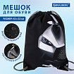 Мешок для обуви BRAUBERG PREMIUM, карман, подкладка, светоотражайка, 43х33 см, "Быстрая машина", 271623