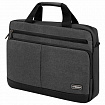 Сумка портфель HEIKKI FORWARD (ХЕЙКИ) с отделением для ноутбука 15,6", темно-серая, 29х40х9 см, 272611