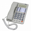 Телефон RITMIX RT-495 white, АОН, спикерфон, память 60 номеров, тональный / импульсный режим, белый, 80002153
