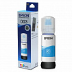 Чернила EPSON 003 (C13T00V298) для СНПЧ EPSON L3210/L3216/L3218, голубые, ОРИГИНАЛЬНЫЕ