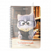 Дневник читательский А5, 58 листов, гребень, пластиковая обложка, картон, BRAUBERG, "МИКС", 118528