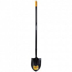 Лопата штыковая цельнометаллическая 22х28 см, ОБЩАЯ ДЛИНА 150 см, черенок сталь, RABBITEX (РАББИТЕКС) "LONG HANDLE", 700497