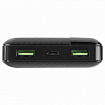 Аккумулятор внешний 20000 mAh SONNEN POWERBANK Q60P БЫСТРАЯ ЗАРЯДКА, 2 USB, литий-полимерный, 263033