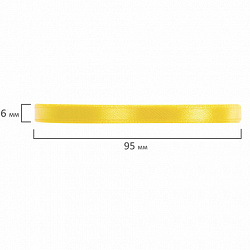 Лента атласная ширина 6 мм, ПАСТЕЛЬ набор 5 цветов по 23 м, BRAUBERG, 591490
