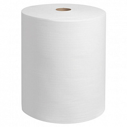 Протирочный нетканый материал KIMBERLY-CLARK Wypall X60, 650 листов в рулоне, 42х38 см, белый, 8349