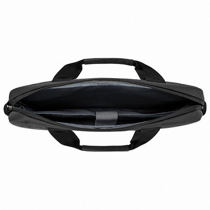 Сумка портфель HEIKKI FORWARD (ХЕЙКИ) с отделением для ноутбука 15,6", темно-серая, 29х40х9 см, 272611