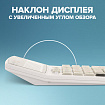 Калькулятор настольный BRAUBERG EXTRA-12-WAB (206x155 мм),12 разрядов, двойное питание, антибактериальное покрытие, БЕЛЫЙ, 250490