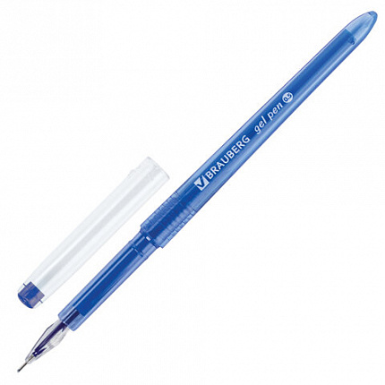 Ручки гелевые BRAUBERG DIAMOND, НАБОР 12 ЦВЕТОВ, узел 0,5 мм, линия письма 0,25 мм, 143377