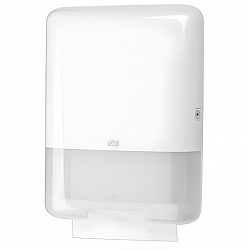 Диспенсер для полотенец TORK (Система H3) Elevation, V-сложения, белый, 553000