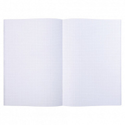 Тетрадь А4 96 л., HATBER, скоба, клетка, глянцевая ламинация, "Я люблю Россию" (микс в спайке), 088762, 96Т4лВ1