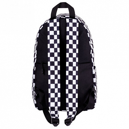 РЕЗЕРВ Рюкзак HEIKKI POSITIVE универсальный, карман-антивор, Black and White, 42х28х1, 272543