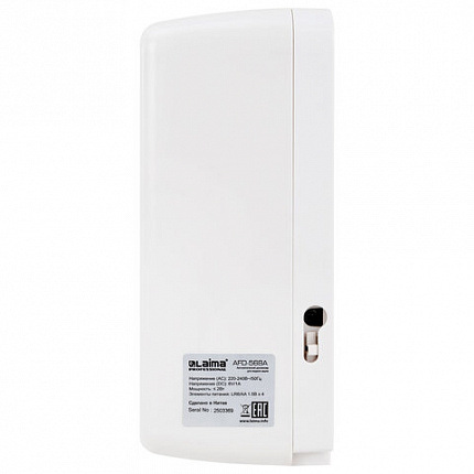 Дозатор для жидкого мыла-пены LAIMA PROFESSIONAL PREMIUM, НАЛИВНОЙ, СЕНСОРНЫЙ, 1 л, белый, ABS-пластик, 609512