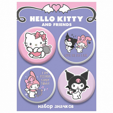 Набор закатных значков АССОРТИ