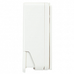 Дозатор двойной 2 х 0,3 л для жидкого мыла/шампуня/геля LAIMA PREMIUM, НАЛИВНОЙ, белый, ABS-пластик, 609499