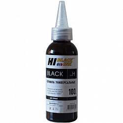 Чернила HI-BLACK для HP (Тип H) универсальные, черные 0,1 л, водные, HB-HP-Bk-100ML