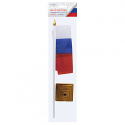 Флаг России настольный 14х21 см, без герба, BRAUBERG/STAFF, 550184