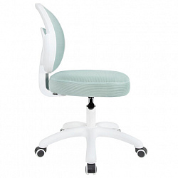 Кресло детское BRABIX KIDS "MG-230", без подлокотников, сетка/ткань TW, голубое, 533320