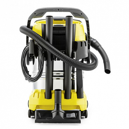 Пылесос хозяйственный KARCHER WD 5 S, мусоросборник 25л, мощность 1100Вт, желтый, 1.6, 1.628-350.0