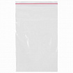 Пакеты с замком ZIP LOCK "зиплок", комплект 100 шт., 80х120 мм, ПВД, толщина 35 микрон, BRAUBERG, 606209
