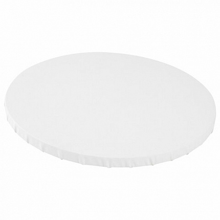 Холст на подрамнике, круглый 50 см, грунтованный, 380 г/м2, 100% хлопок, BRAUBERG ART CLASSIC, 192329