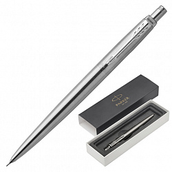 Карандаш механический 0,5 мм, PARKER "Jotter Essential CT", металлический корпус, серебристый, 1953381