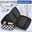 Пенал-органайзер BRAUBERG, 1 отделение, полиэстер, 22x11,5x6 см, "Черно-белый стиль", 271572
