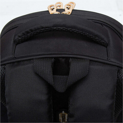 Ранец GRIZZLY анатомическая спинка, c брелоком, для девочек, "Кот и месяц", 36х28х20 см, RAz-286-1/1
