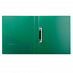 Папка на 2 кольцах BRAUBERG "Contract", 35 мм, зеленая, до 270 листов, 0,9 мм, 221794