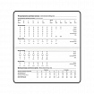 Еженедельник датированный 2026 с резинкой 171х93 мм, BRAUBERG, твердый, УФ-ЛАК, 64 л., "Паттерн", 117354