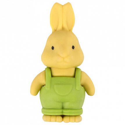 Набор ластиков фигурных ЮНЛАНДИЯ "Зайчик и урожай", 5 шт., ассорти, 229596