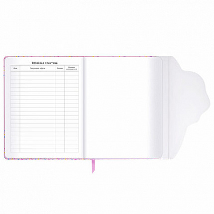 Дневник 1-11 класс 48 л., кожзам (твердая), магнитный клапан, ЮНЛАНДИЯ, "Мороженка", 106184