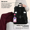 Ранец BRAUBERG PREMIUM, 2 отделения, с брелоком, "Белый котенок", СВЕТЯЩИЙСЯ, 38х29х16 см, 274392