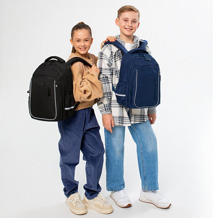 Рюкзак BRAUBERG INTENT, 2 отделения, 4 кармана, "Dark side", 39х27х14 см, 273112