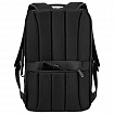 Рюкзак-сумка HEIKKI PRIORITY (ХЕЙКИ) с отделением для ноутбука, 2 отделения, черный, 45x31x15 см, 272587