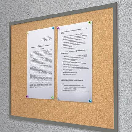 Силовые кнопки-гвоздики BRAUBERG METALLIC, цвет ассорти металлик (шарики), 50 штук, 10 мм, 272757