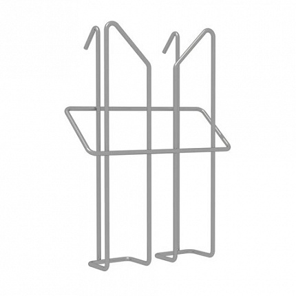 Лоток навесной для стоек ПАРУС, А6, 220х115х50 мм, проволочный, хром, 290443