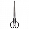 Ножницы BRAUBERG "Standard" 205 мм, черные, классической формы, 2-х сторонняя заточка, 237097