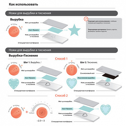 Ножи "Тропики" для Машинки для вырубки и тиснения ОС-5, 3 штуки, 97х114 мм, ОСТРОВ СОКРОВИЩ, 663817, 861-080-015