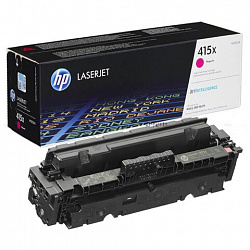 Картридж лазерный HP (W2033X) Color LaserJet M454dn/M479dw и др, №415X, пурпурный, оригинальный, ресурс 6000 страниц