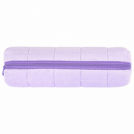 Пенал BRAUBERG, мех, 21х6х6 см, фиолетовый, 272280