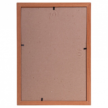 Рамка НЕБЬЮЩАЯСЯ 21х30 см, МДФ под дерево, багет 17 мм, светлое дерево, акриловый экран, STAFF "Carven", 391213